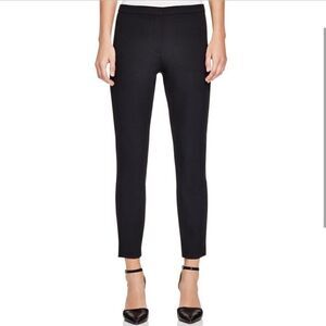 Elizabeth And James Victoria Black High Rise Skinny Ankle Zip Pants